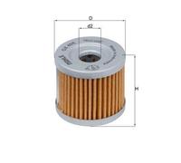 Mahle Original Oil Filter OX 406 – Fits Keeway TX 125, Hyosung GV 250, GPS 125, GT 125