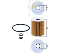 MAHLE Oil Filter - OX422D