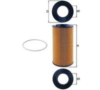 MAHLE ORIGINAL OX 434D Oil filter