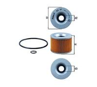 MAHLE OX61D Oil Filter Fits HONDA TRIUMPH YAMAHA KAWASAKI DUCATI MOTO GUZZI