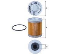 MAHLE OX 806D Oil Filter - Oil Filter with Gasket / Gasket Set