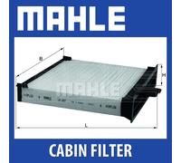 Pollen / Cabin Filter fits RENAULT SCENIC Mk2 2.0 03 to 09 Mahle 272772435R New