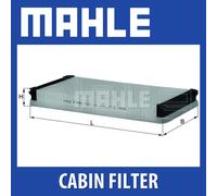 Mahle Pollen Air Filter for Cabin Filter LA32/3 Fits Porsche Boxster 911