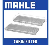 Pollen / Cabin Filter fits SSANGYONG TURISMO Mk2 2.2D 2015 on Mahle 6811021000