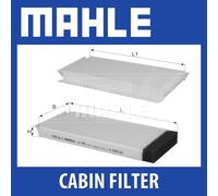 Mahle Pollen Air Filter - For Cabin Filter LA450/S - Fits Mazda Demio