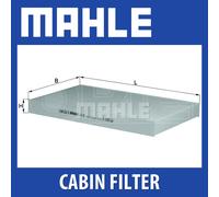 MAHLE LA46 Cabin Pollen Interior Air Filter 306mm Length For Audi A6 Allroad 100