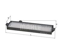 Mahle Pollen Air Filter for Cabin Filter LA506 Fits Saab 900 9-3