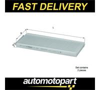 Pollen / Cabin Filter fits SSANGYONG TURISMO Mk2 2.2D 2015 on Mahle 6811021000