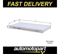 Cabin filter Particulate Filter LA 444/S MAHLE for KIA HYUNDAI