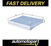 MAHLE LAK 809 Interior Cabin Air Filter - Carbon Activated Pollen Filter - with odor protection - Car