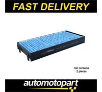 2x Cabin filter Activated Carbon Filter LAO 221/S KNECHT for BMW X5 X6