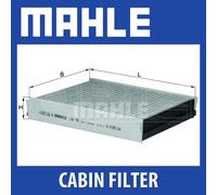 MAHLE Original Cabin Pollen Air Filter LAK98 – Activated Carbon – Fits Mercedes-Benz M-Class