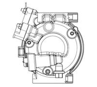 MAHLE ACP 635 000P Air conditioning compressor