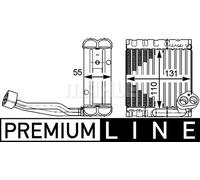 MAHLE Premium Line Aircon Evaporator AE115000P for MERCEDES BENZ S-CLASS etc