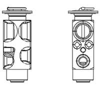MAHLE ORIGINAL AVE 132 000P AC expansion valve