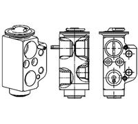 MAHLE Premium Line Aircon Expansion Valve AVE71000P for VW T5 (FRONT) etc