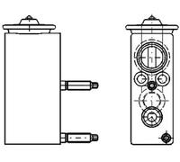 Mahle Expansion valve and orifice tube PREMIUM LINE - AVE67000P
