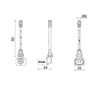 MAHLE ASE 30 000P Sender Unit, interior temperature