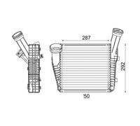 MAHLE CI 142 000P Intercooler