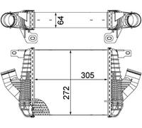 MAHLE CI 237 000P Intercooler