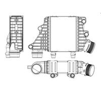 MAHLE ORIGINAL CI 412 000P Intercooler