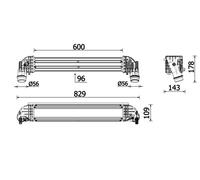 MAHLE CI 624 000P Intercooler