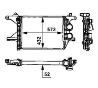 MAHLE CI 94 000P Intercooler