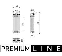 MAHLE CI 744 000P Intercooler