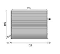 MAHLE CR 2099 000P Engine radiator