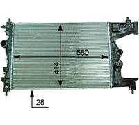 MAHLE Premium Line Coolant Radiator CR2114000P for OPEL ASTRA J etc