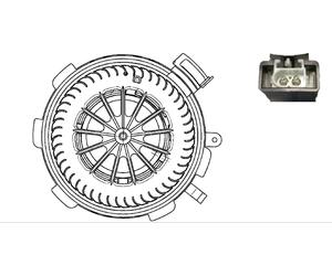 MAHLE Premium Line Interior Blower Fan AB89000P for MB SPRINTER +AC etc