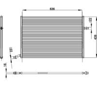 MAHLE CIR 26 000P Low Temperature Cooler, intercooler