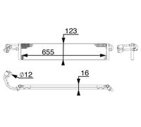 Mahle Oil cooler PREMIUM LINE - CLC71000P