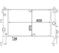 Mahle Radiator - CR1500000S