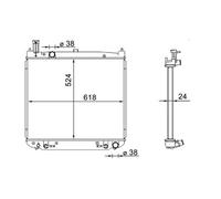 Mahle Radiator - CR1577000S
