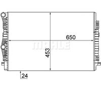 MAHLE CR 2055 001S Engine radiator