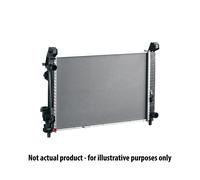 MAHLE ORIGINAL CR 2650 000S Engine radiator