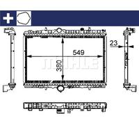 Mahle Radiator - CR392000S
