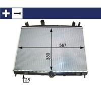 MAHLE ORIGINAL CR 2113 000S Engine radiator