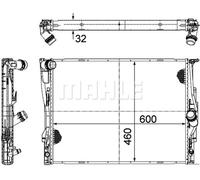 Mahle Radiator PREMIUM LINE - CR1711000P