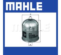 Mahle Rotary Oil Filter OZ5D fits Leyland-DAF CF75 CF85 - Genuine Part
