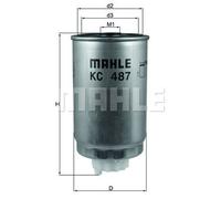 MAHLE Spin On Fuel Filter KC487 KC 487 - Genuine Part - OE Matching Quality