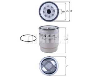 MAHLE Spin On Fuel Filter KC491D KC 491D - Genuine Part - OE Matching Quality