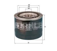 MAHLE OC 77 Oil filter