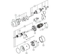 Starter 10.9mm Bore Diameter 89mm Flange Diameter 10 Teeth Replacement MAHLE