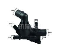MAHLE TH 54 80 THERMOSTAT COOLANT