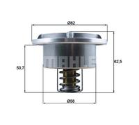 MAHLE THD 6 86 Thermostat