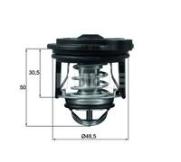 MAHLE TI 246 50 THERMOSTAT COOLANT