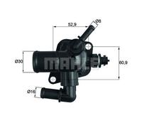 MAHLE TI 251 88D Thermostat