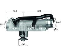 MAHLE TM 8 105 THERMOSTAT COOLANT